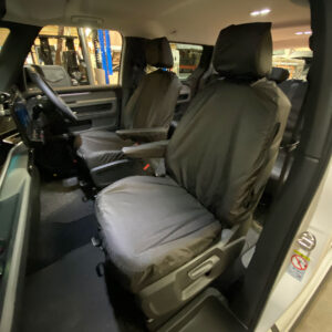 iDKamper Front Seat Covers 1 + 1 with armrests and rear trays